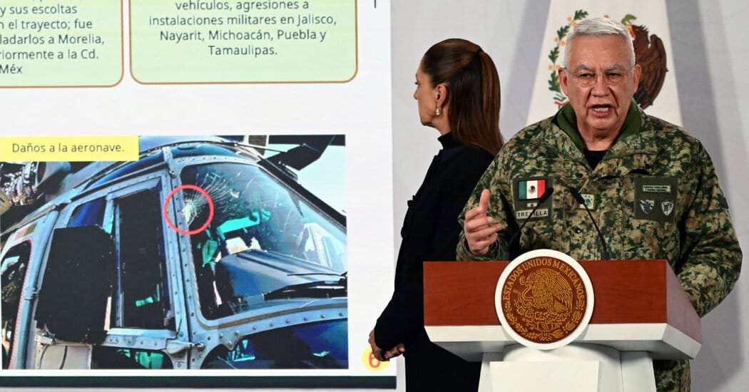 Mexican Forces Say They Tracked El Mencho to Cabin by Following His Lover — NYT > World News