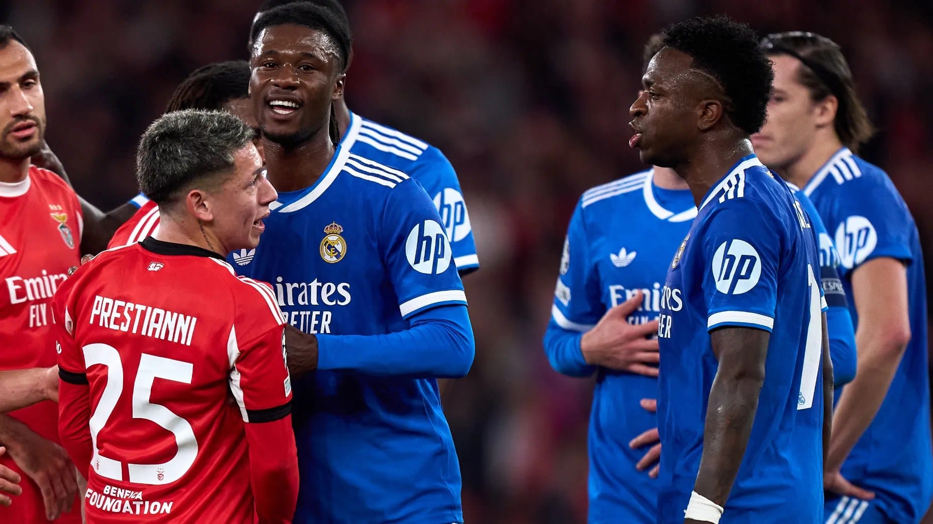 Benfica president defends Prestianni, calls suspension 'unfair' — Goal