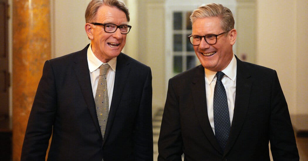 Mandelson’s Arrest Deepens Scandal for Starmer and Labour — NYT > World News