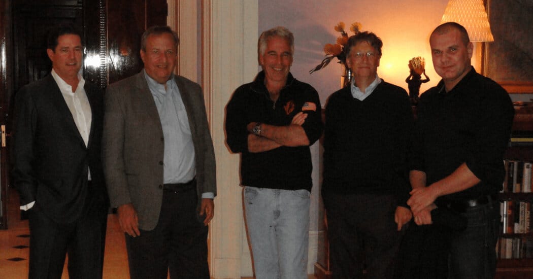 How Jeffrey Epstein Ingratiated Himself With Top Microsoft Executives — NYT > Technology