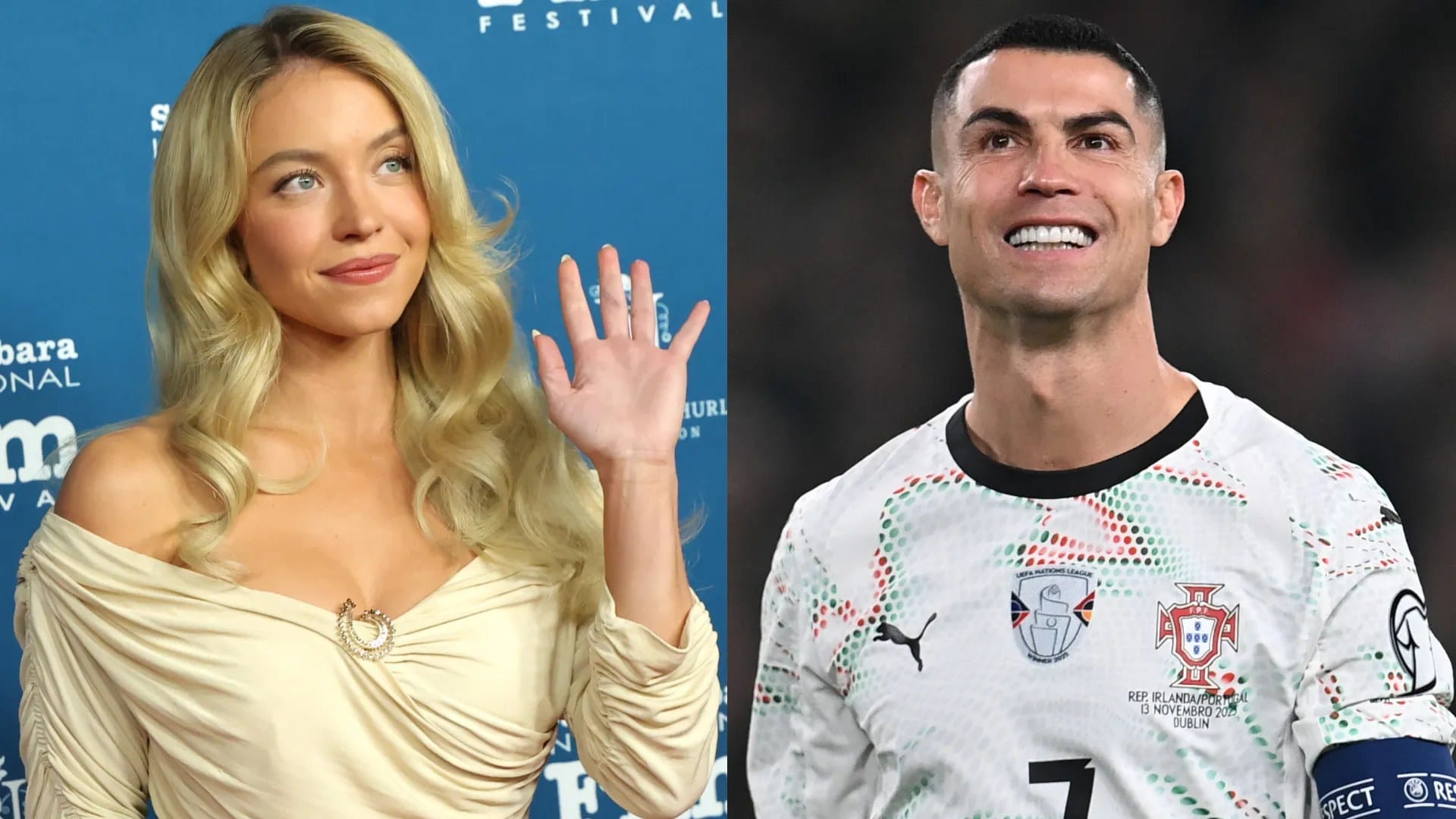 Sydney Sweeney praised for dribbling after Sporting pitch appearance — Goal