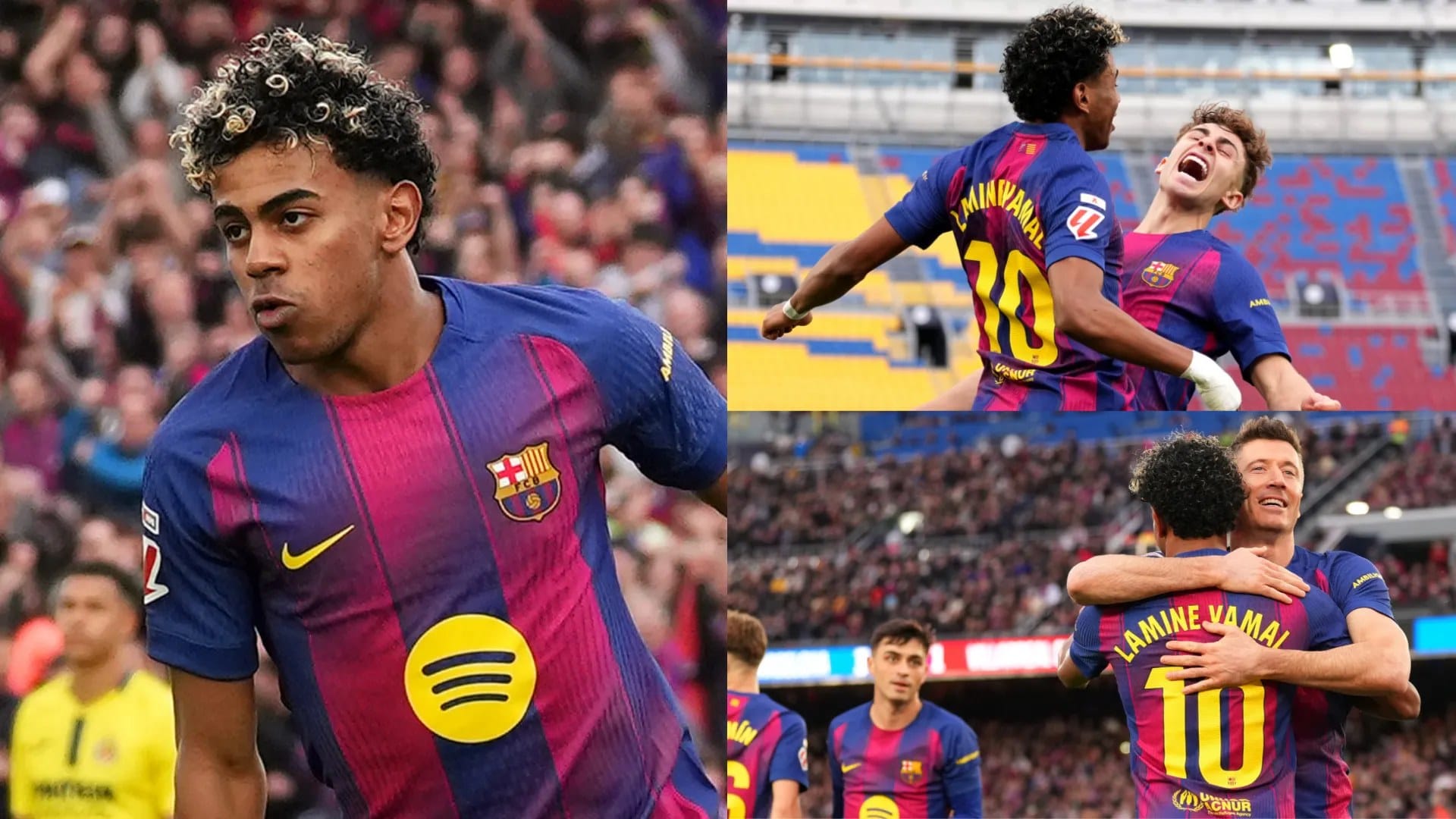 Barcelona ratings vs Villarreal: Yamal hat-trick sends Barca four points clear — Goal