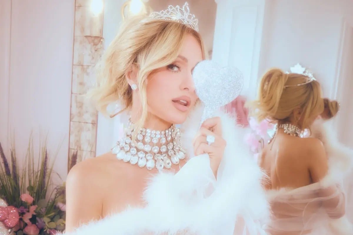 Paris Hilton poses in bathtub photos showing off skincare brand — Pagesix