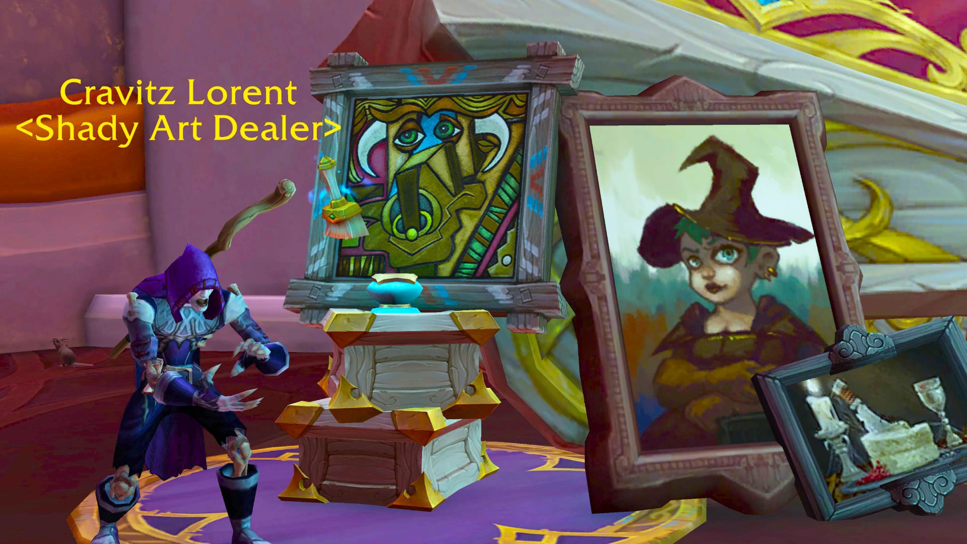 Shu'halo Perspective painting drops from 9,999,999 gold to 999 in WoW Midnight — Pcgamer