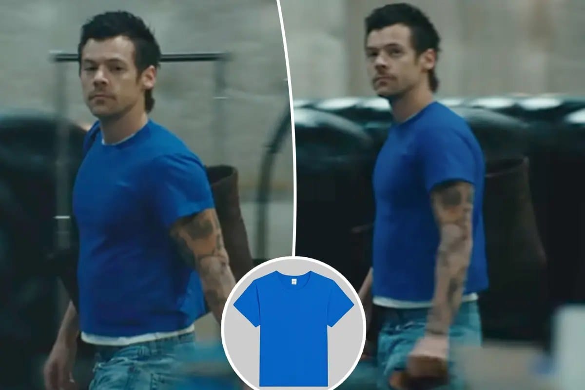 Harry Styles takes Hollywood's favorite T-shirt for a spin in his 'American Girls' video — Pagesix