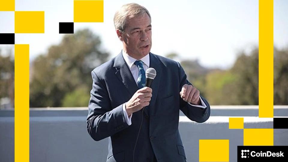 Nigel Farage invests in UK bitcoin treasury firm Stack BTC — CoinDesk: Bitcoin, Ethereum, Crypto News and Price Data