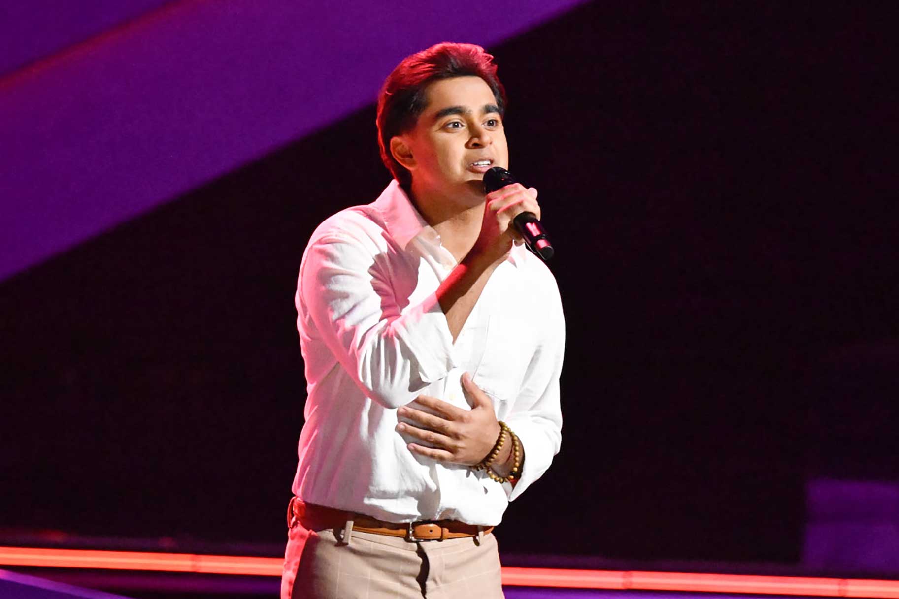 Adi Arora Was 'So Poetic' Singing Bruno Mars on The Voice — Nbc