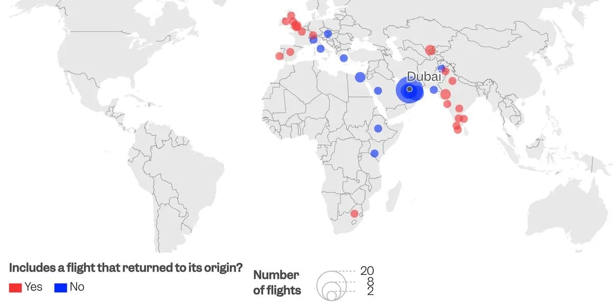 65 flights diverted after drone strike near Dubai Airport — Businessinsider