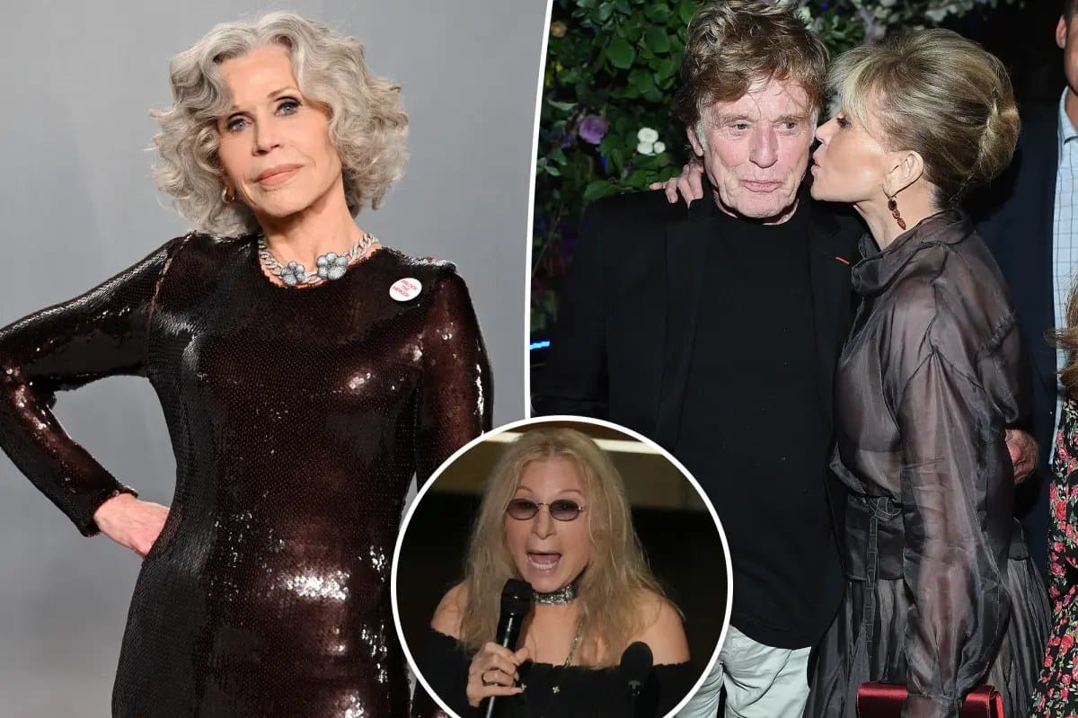 Jane Fonda playfully jests about Streisand's Redford Oscars tribute — Pagesix