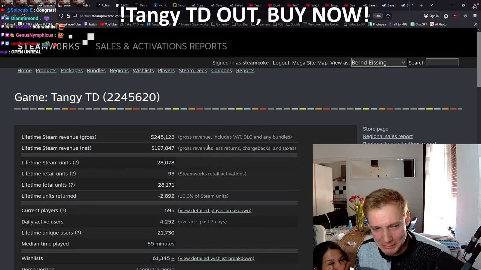 Four-year indie game earns hundreds of thousands after viral reaction — Polygon