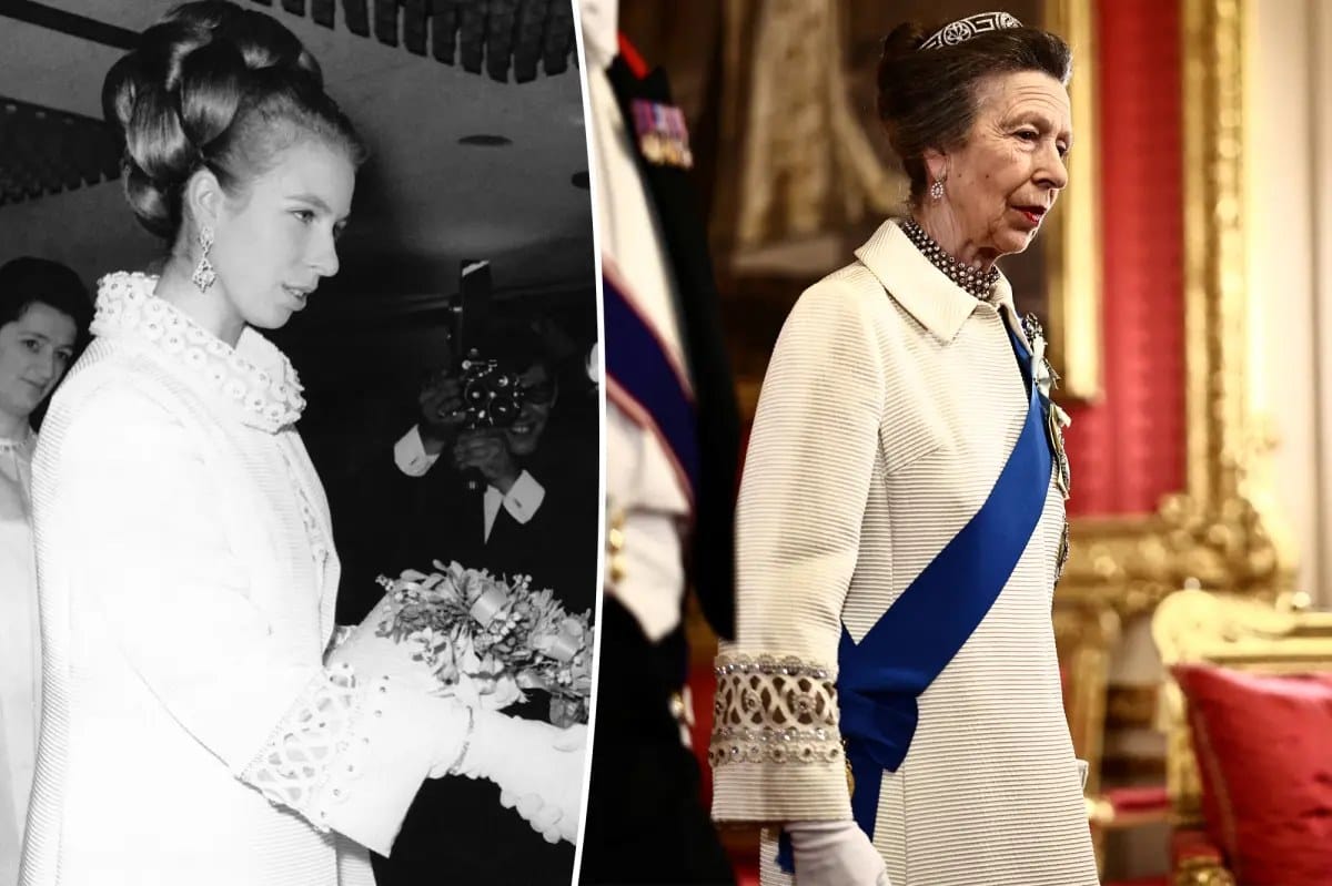 Princess Anne revives 57-year-old coat at Nigerian state banquet — Pagesix