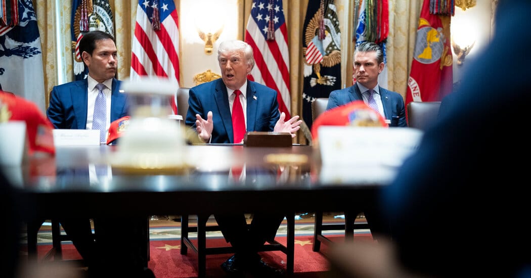 Trump’s Iran Approach Sows Confusion — NYT > World > Middle East