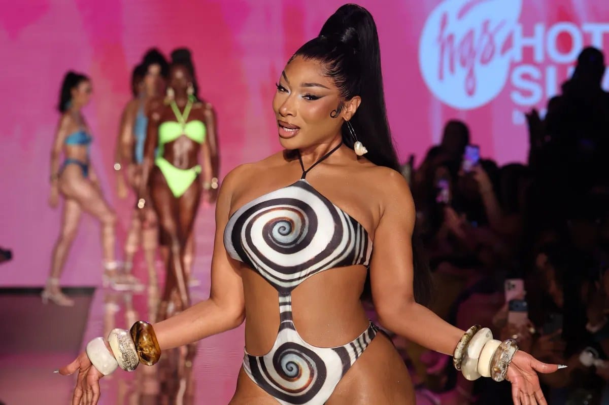 Megan Thee Stallion stuns in sultry swimwear at Miami Swim Week — Pagesix