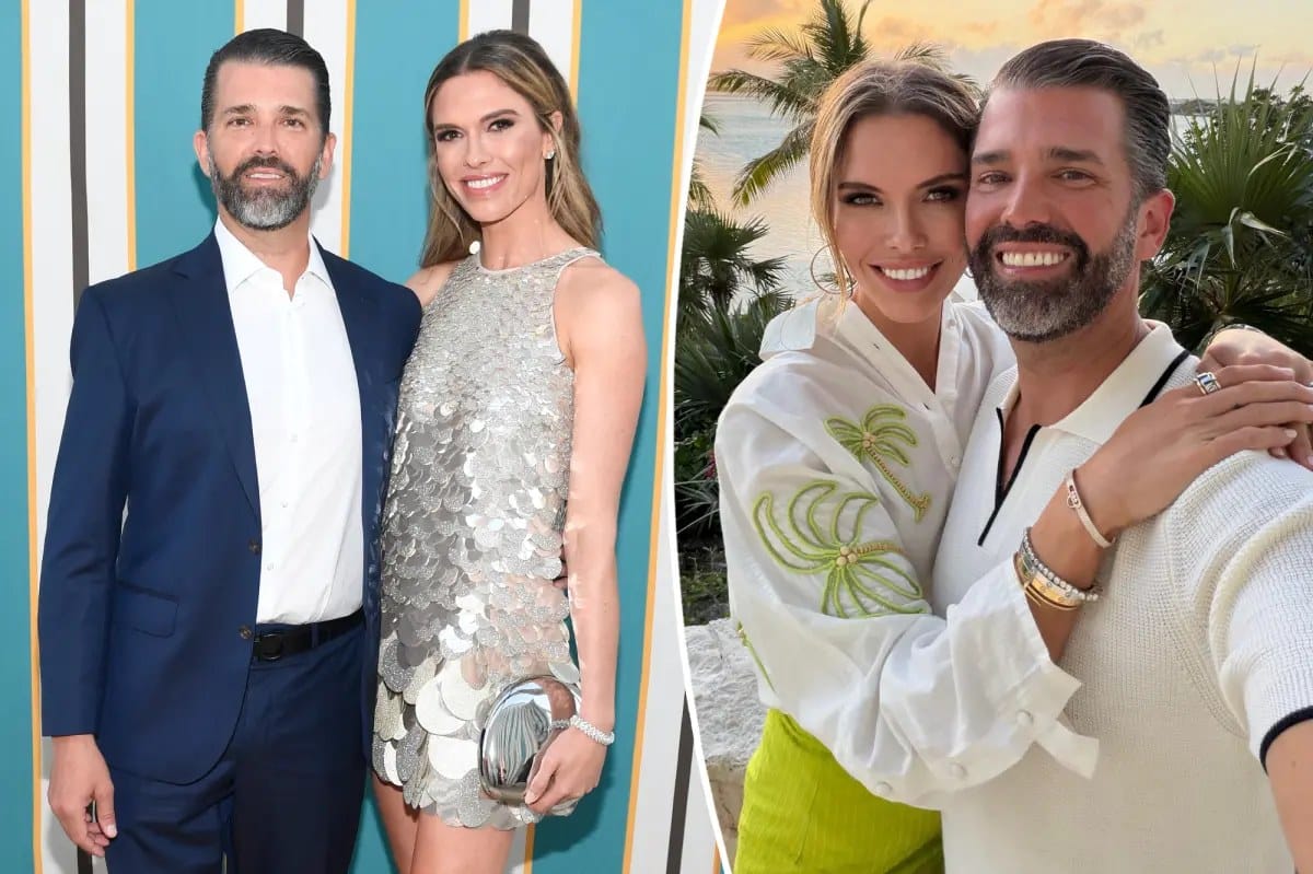 Donald Trump Jr. shares intimate wedding video with Bettina Anderson — Pagesix