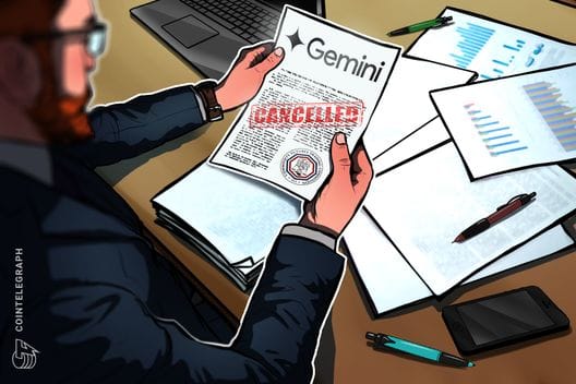 Former CFTC Chair Calls Reversal of Gemini Settlement 'Extraordinarily Unusual' — Cointelegraph.com News
