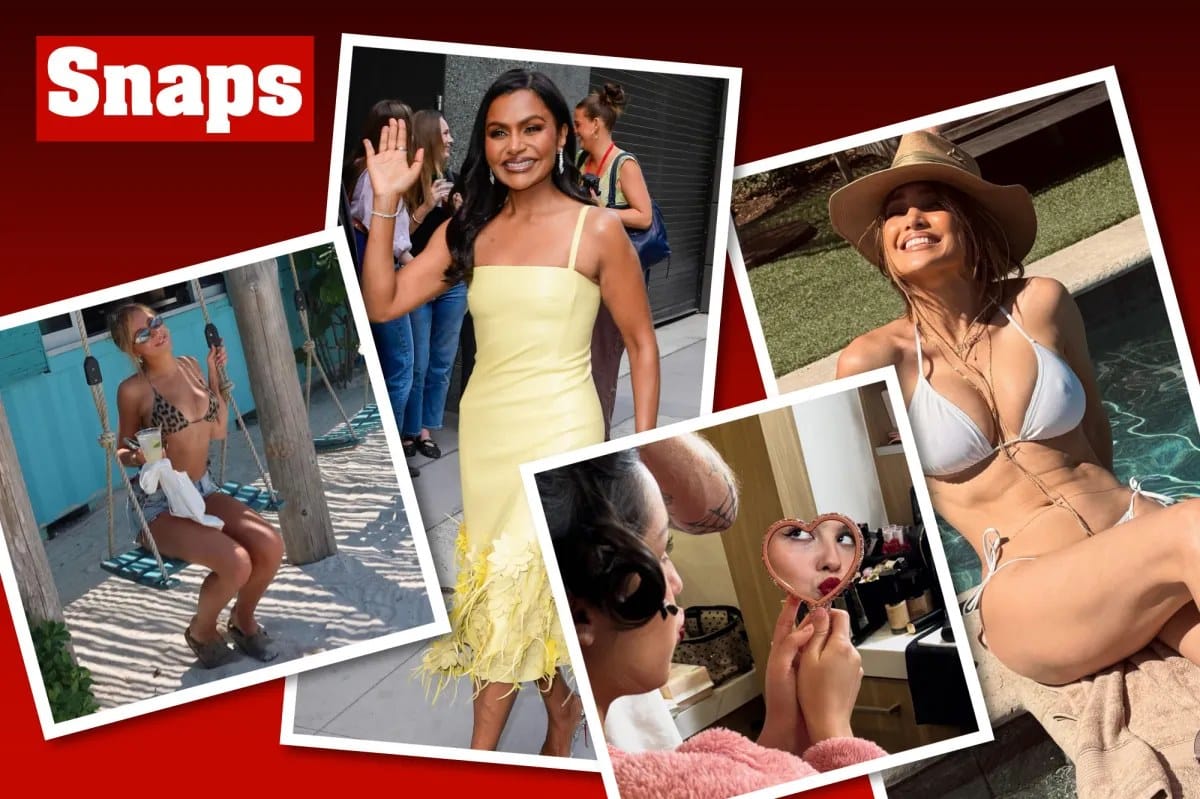Star snaps: Tate McRae, Mindy Kaling, Jennifer Lopez, Olivia Rodrigo — Pagesix