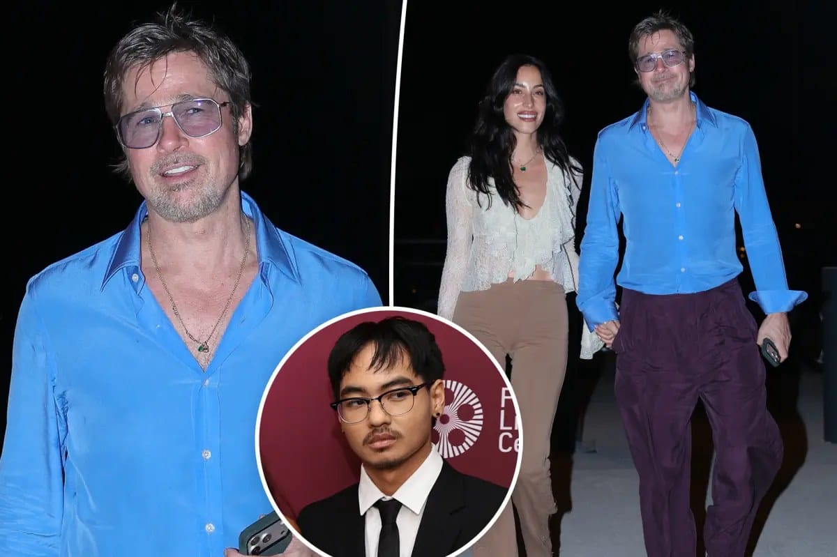 Brad Pitt smiles on date night with Ine de Ramon after Maddox files to drop Pitt — Pagesix