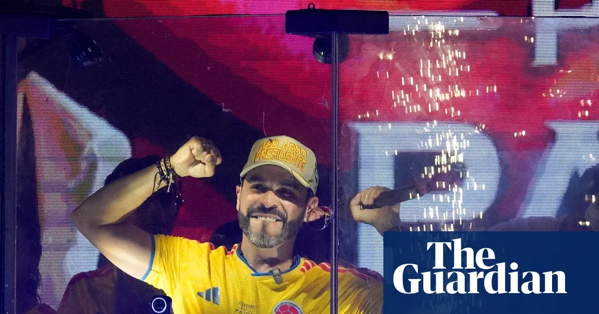 Espriella wins Colombia's first-round presidential vote, faces Cepeda in runoff — World news | The Guardian