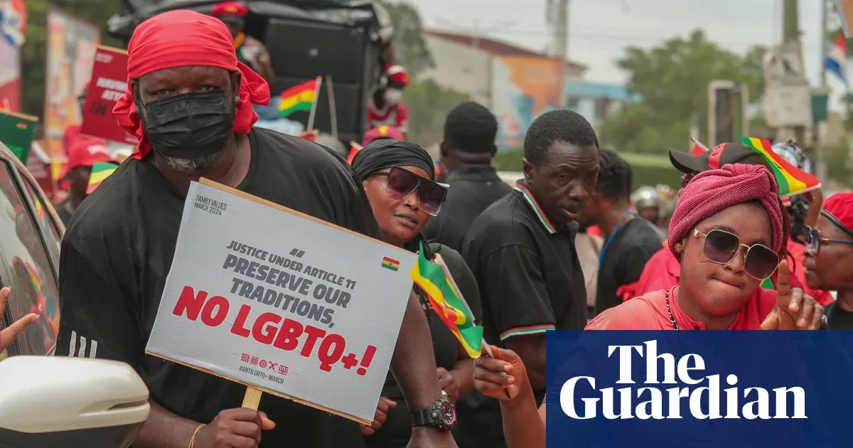 Ghana passes law criminalising LGBTQ+ identity and promotion — World news | The Guardian