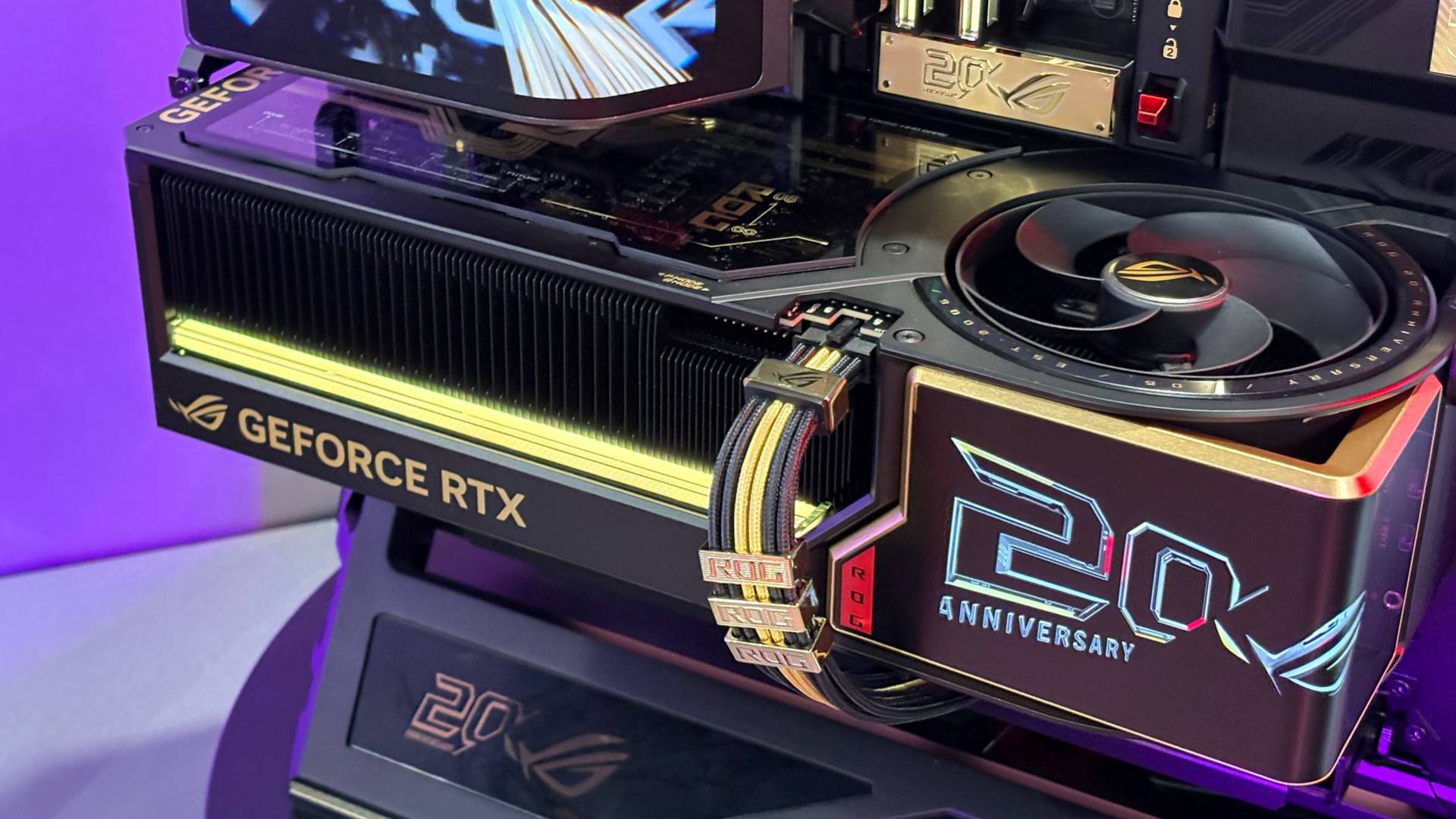 Asus unveils hefty ROG Astral GeForce RTX 5090 Edition 20 — Pcgamer