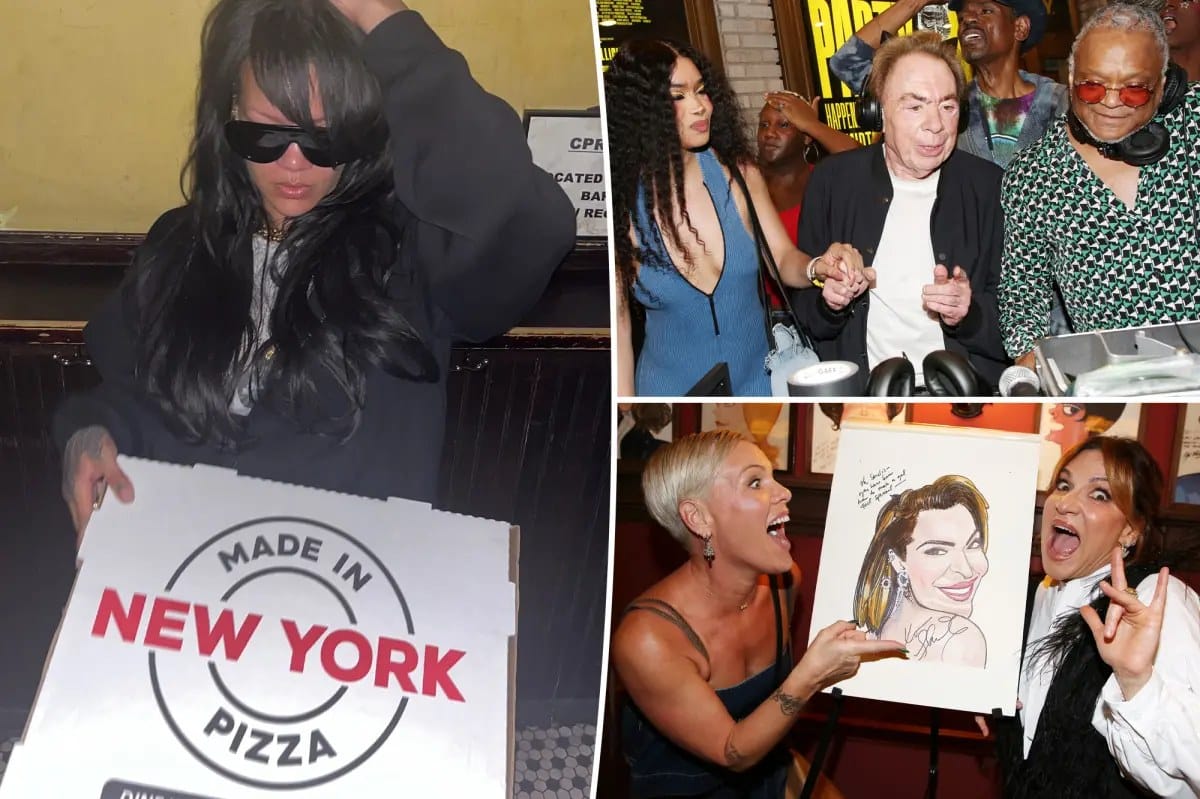 Rihanna grabs late-night pizza in West Village; Andrew Lloyd Webber DJs — Pagesix