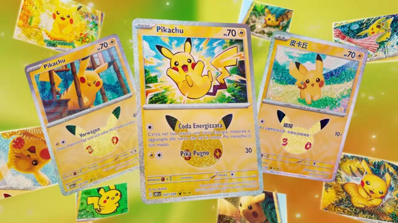 Pokémon TCG 30th Celebration set features 30 Pikachu variants — Polygon