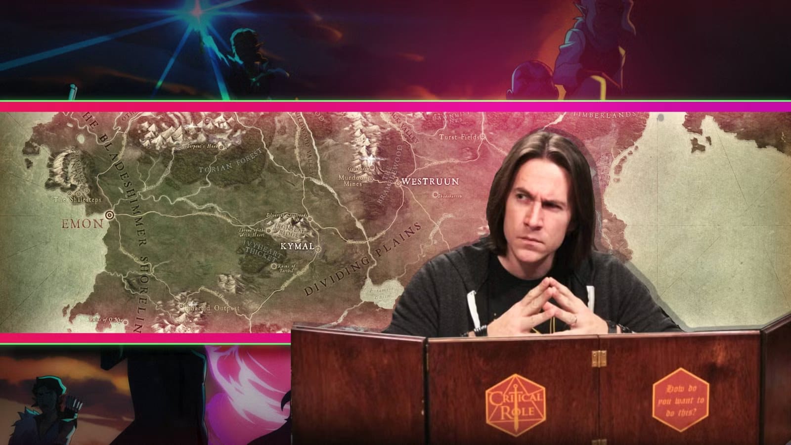 Interactive map charts Tal'Dorei, home of Vox Machina — Polygon