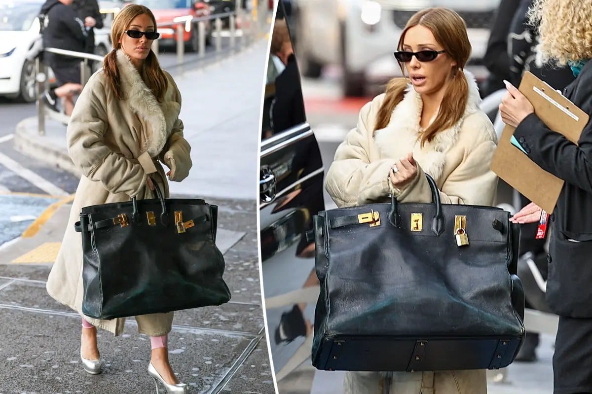 What's inside Bianca Censori's gigantic Hermès Birkin bag? — Pagesix