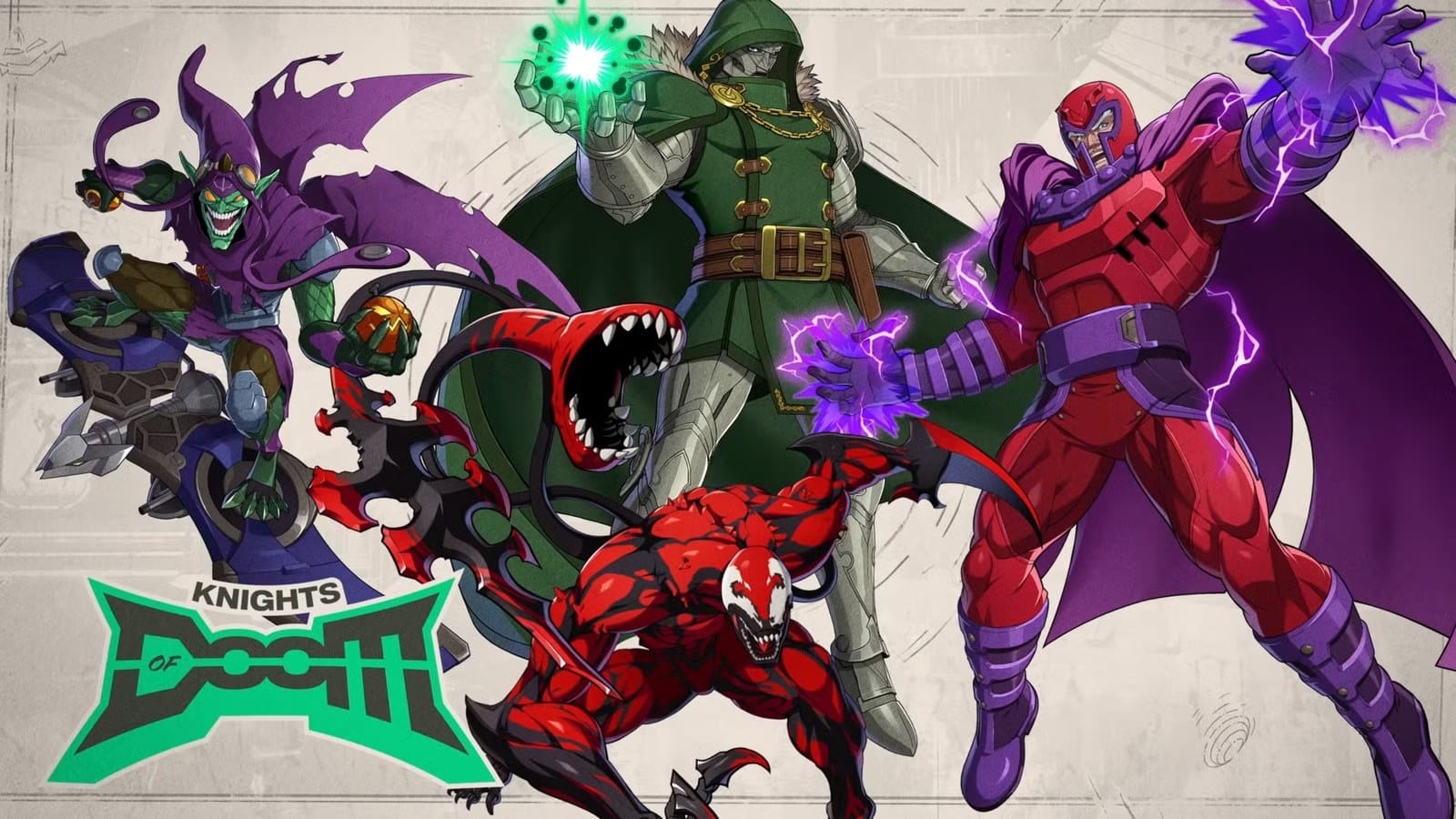 Marvel Tokon reveals Magneto, Carnage and Green Goblin — Polygon