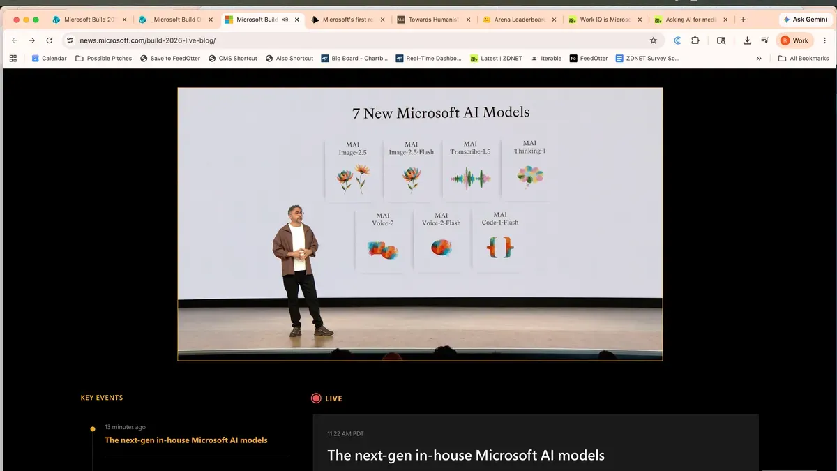 Microsoft unveils seven new AI models including first reasoning model — Latest news