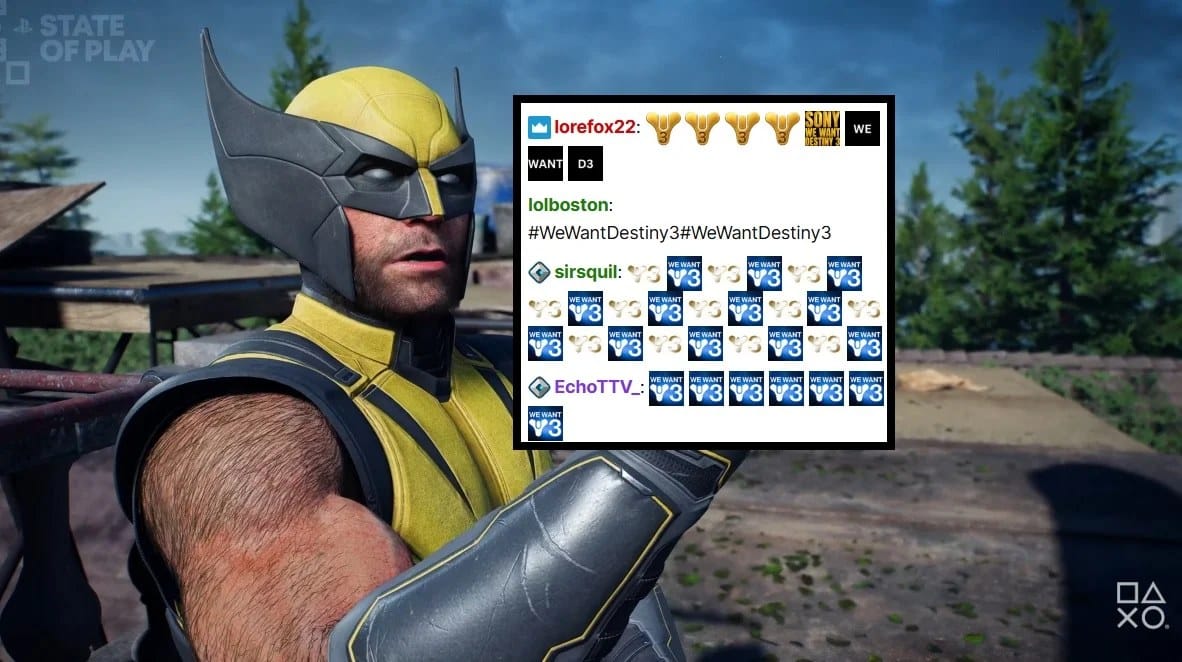 Twitch chat spammed with Destiny 3 demands during PlayStation showcase — Kotaku