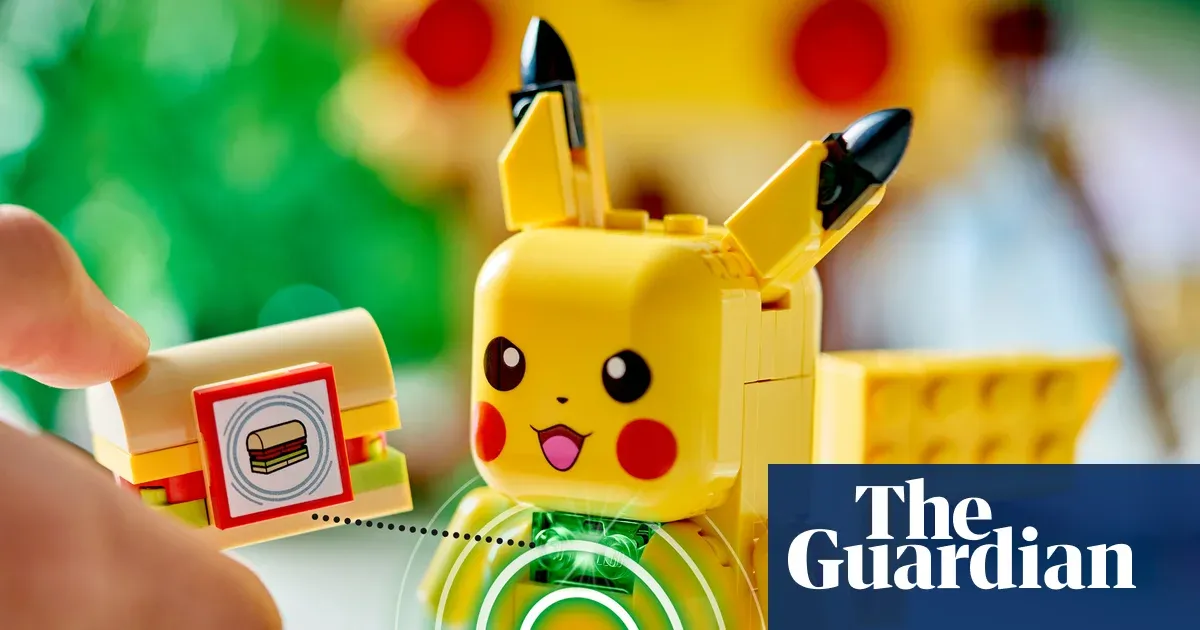 Lego launches Pokémon smart bricks for interactive battles — Culture | The Guardian