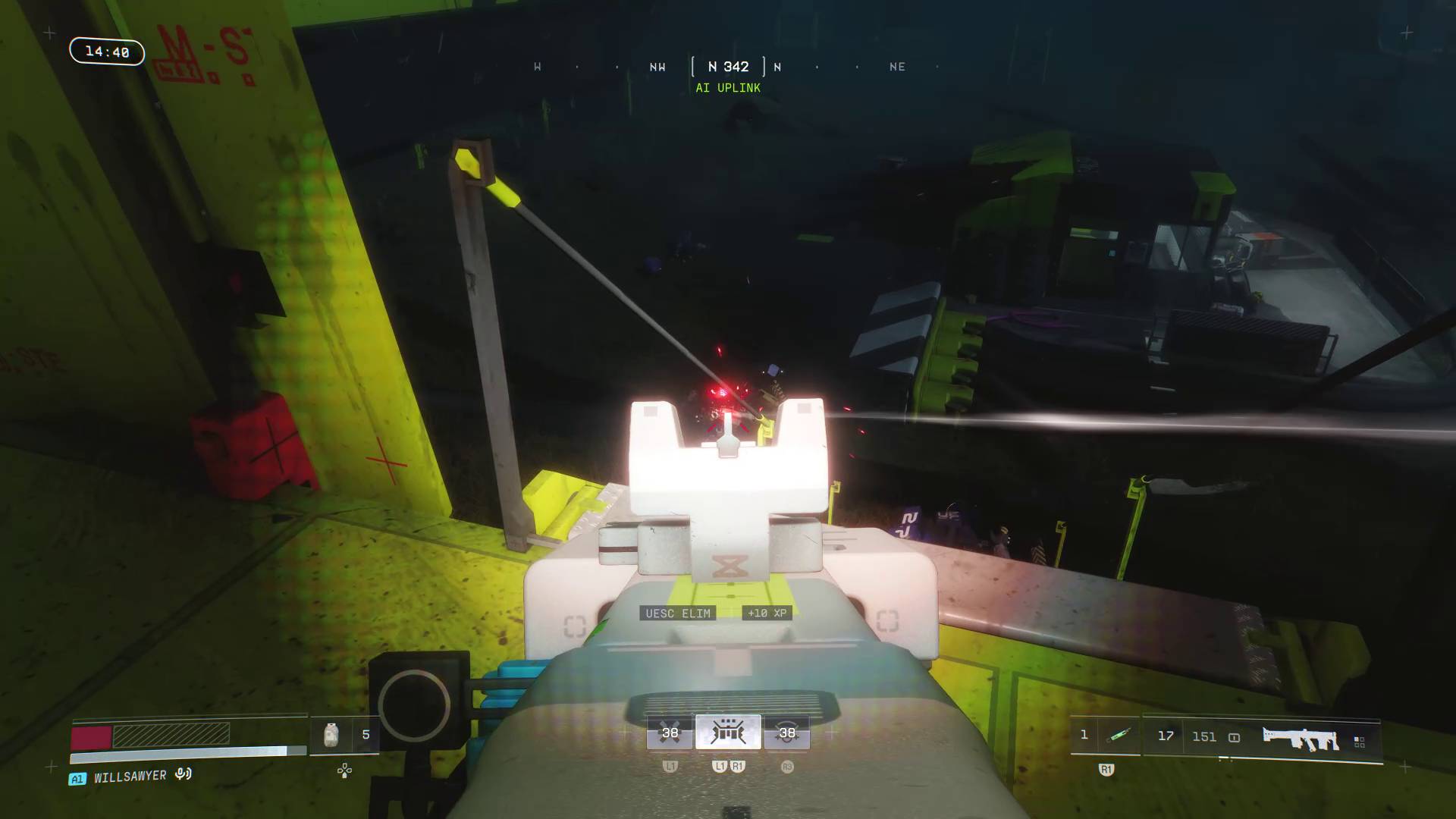 How to turn on your Marathon flashlight on Night Marsh — Gamesradar
