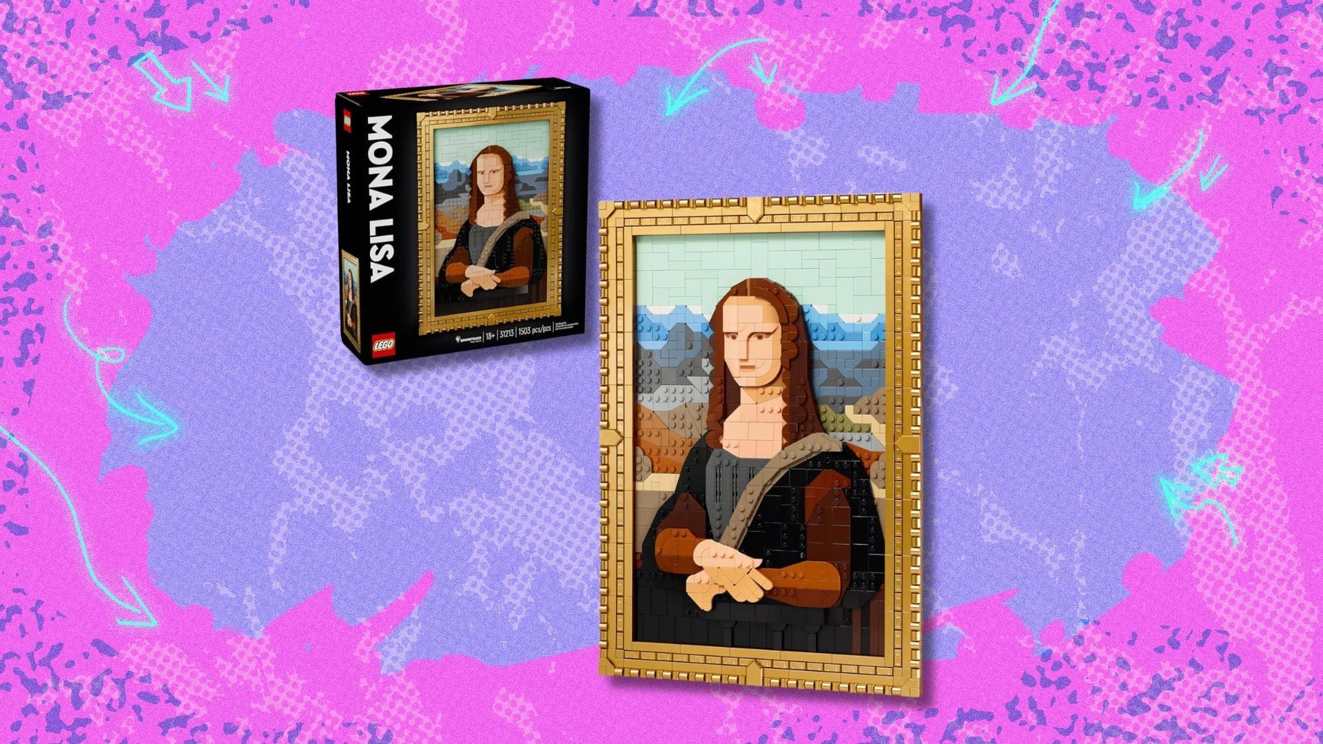 Save $20 on the Lego Art Mona Lisa set — Mashable