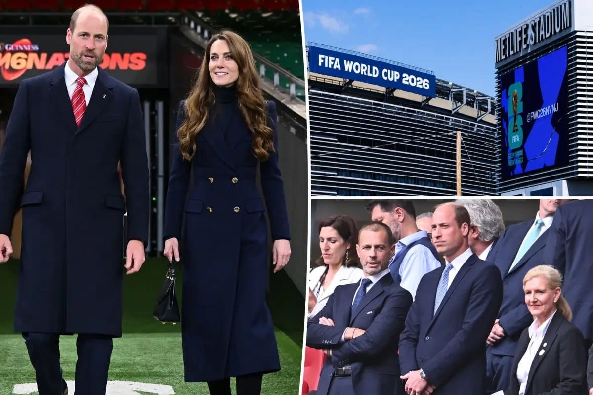 Prince William, Kate Middleton's World Cup 2026 plans revealed — Pagesix