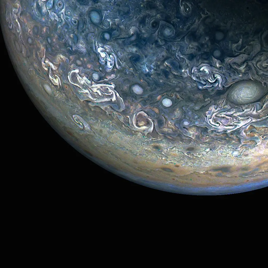Colorful, Chaotic Jupiter — NASA Science