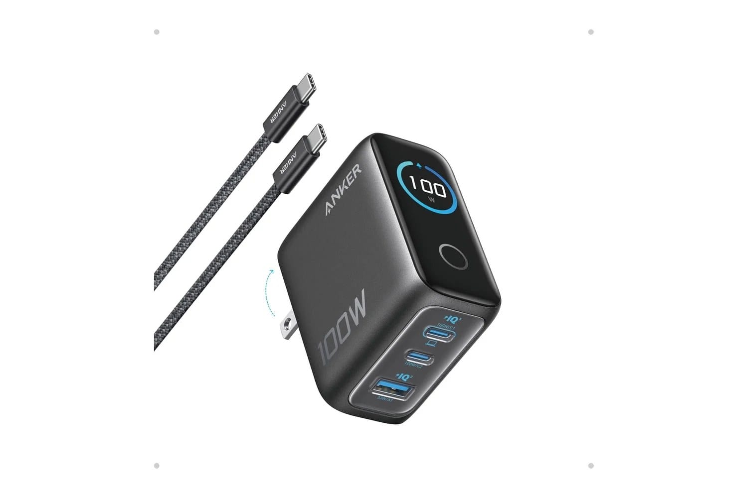 Anker 100W Charger Now $50 on Amazon With Smart Display — Kotaku
