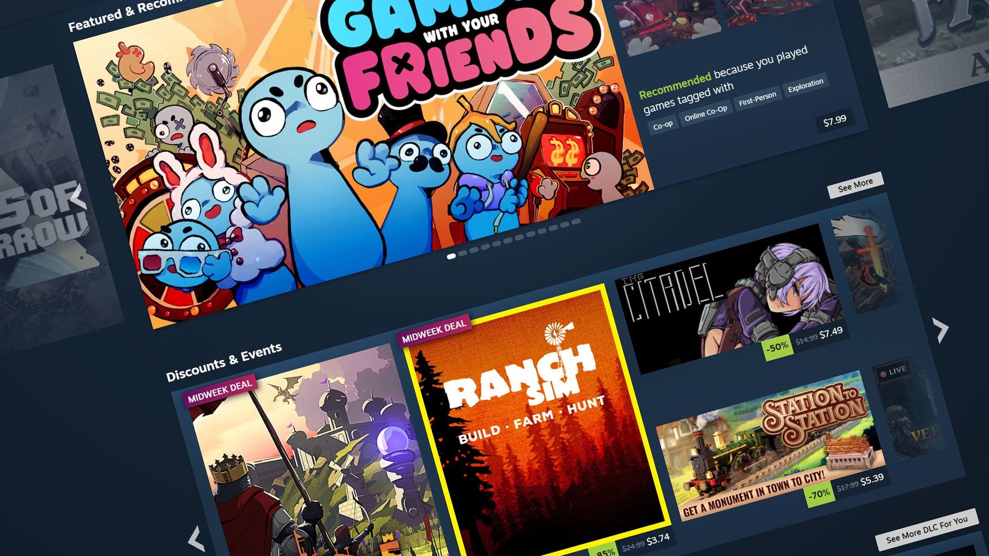 New Steam store design draws mixed reactions — Pcgamer