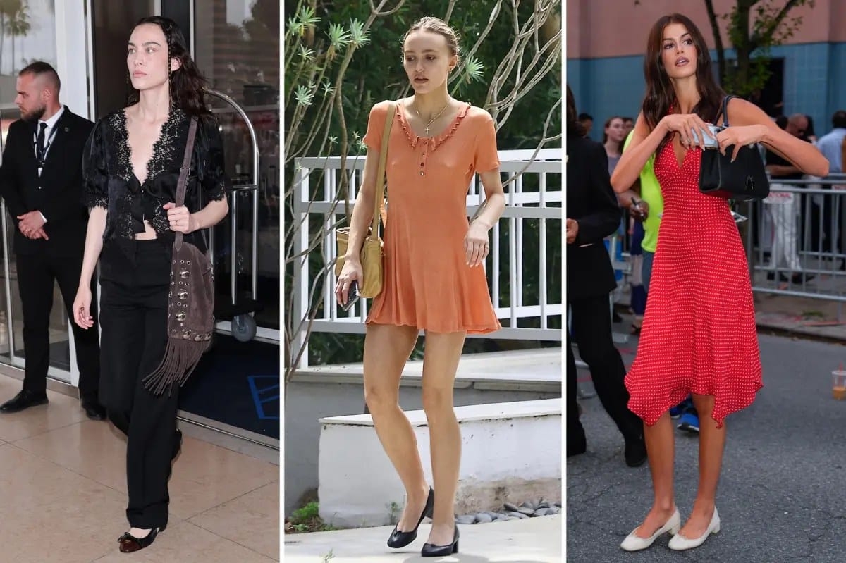 Stars are swapping their ballet flats for this French-girl shoe trend — Pagesix