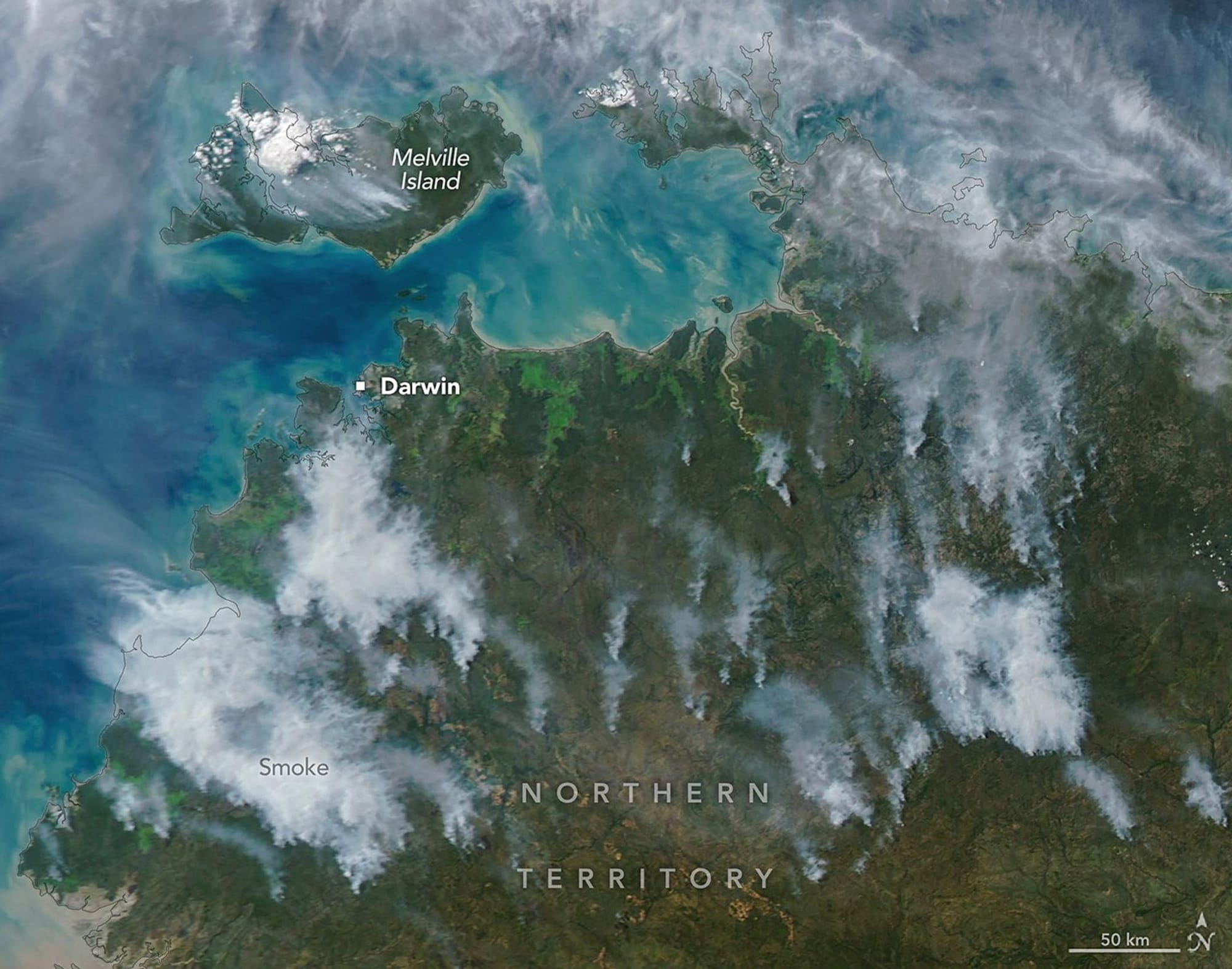 Prescribed burns shift fire activity earlier in Australia’s Top End — NASA Science
