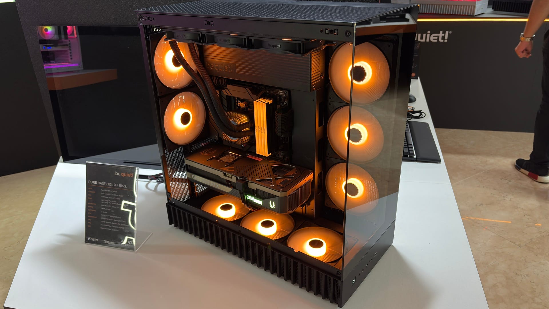 Be Quiet! unveils large Pure Base 803 case with room for seven HDDs — Pcgamer