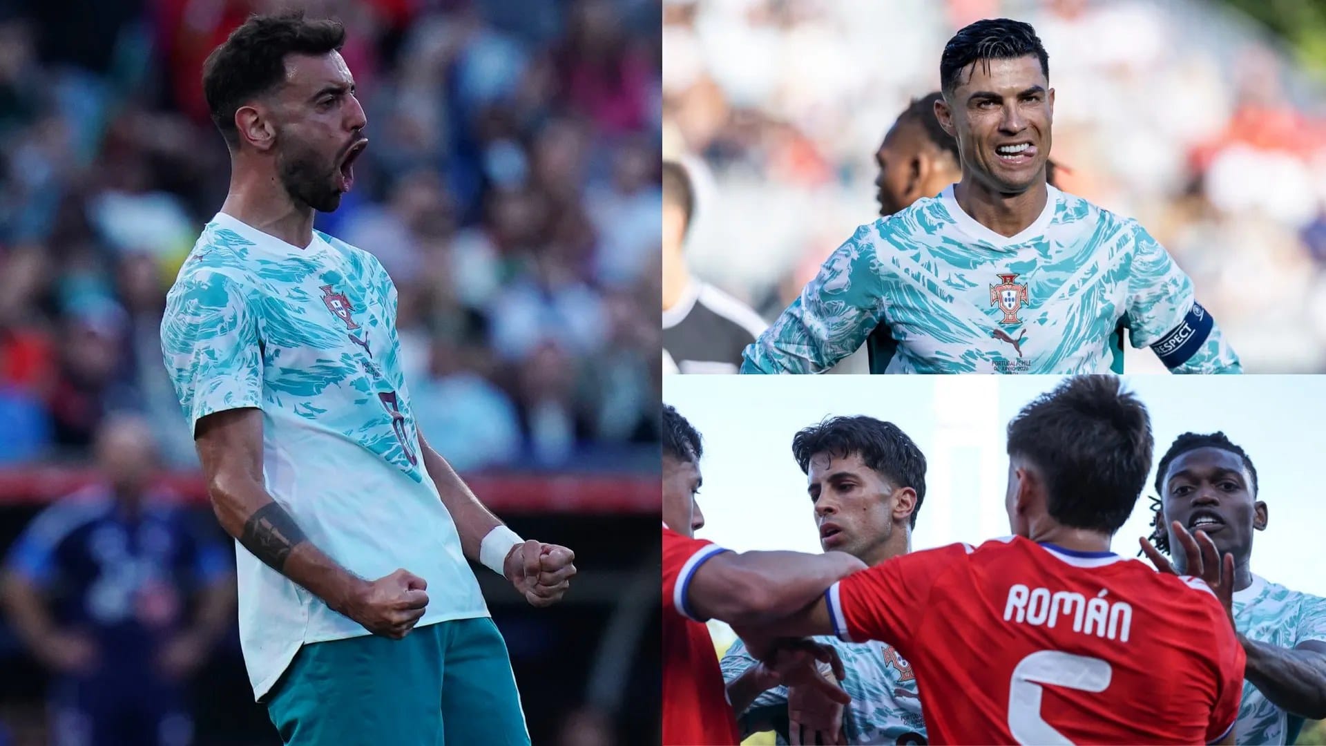 Bruno Fernandes stars as Portugal beat Chile 2-1 after Leao sent off — Goal