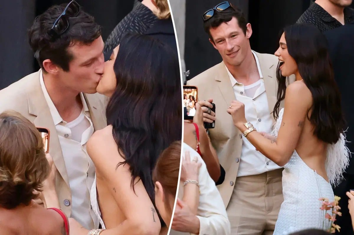 Dua Lipa and Callum Turner wed again in Italy as Elton John sings 'Your Song' — Pagesix