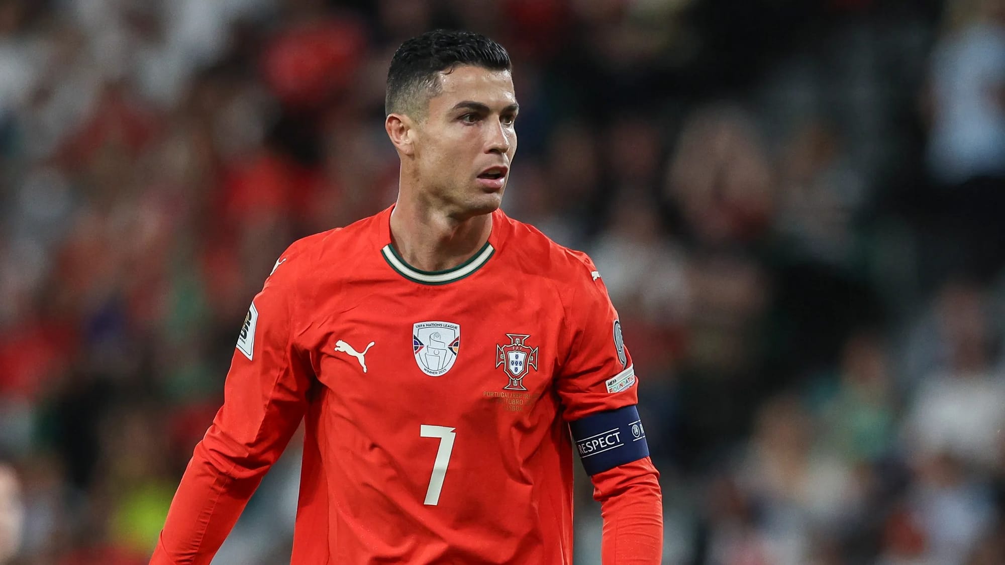 Ronaldo teaches son the 'Ronaldo Chop' in backyard clip — Goal