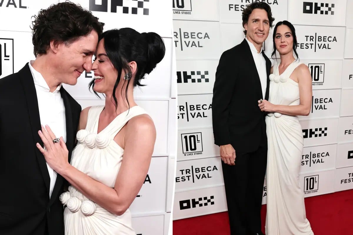 Katy Perry and Justin Trudeau make red-carpet debut — Pagesix