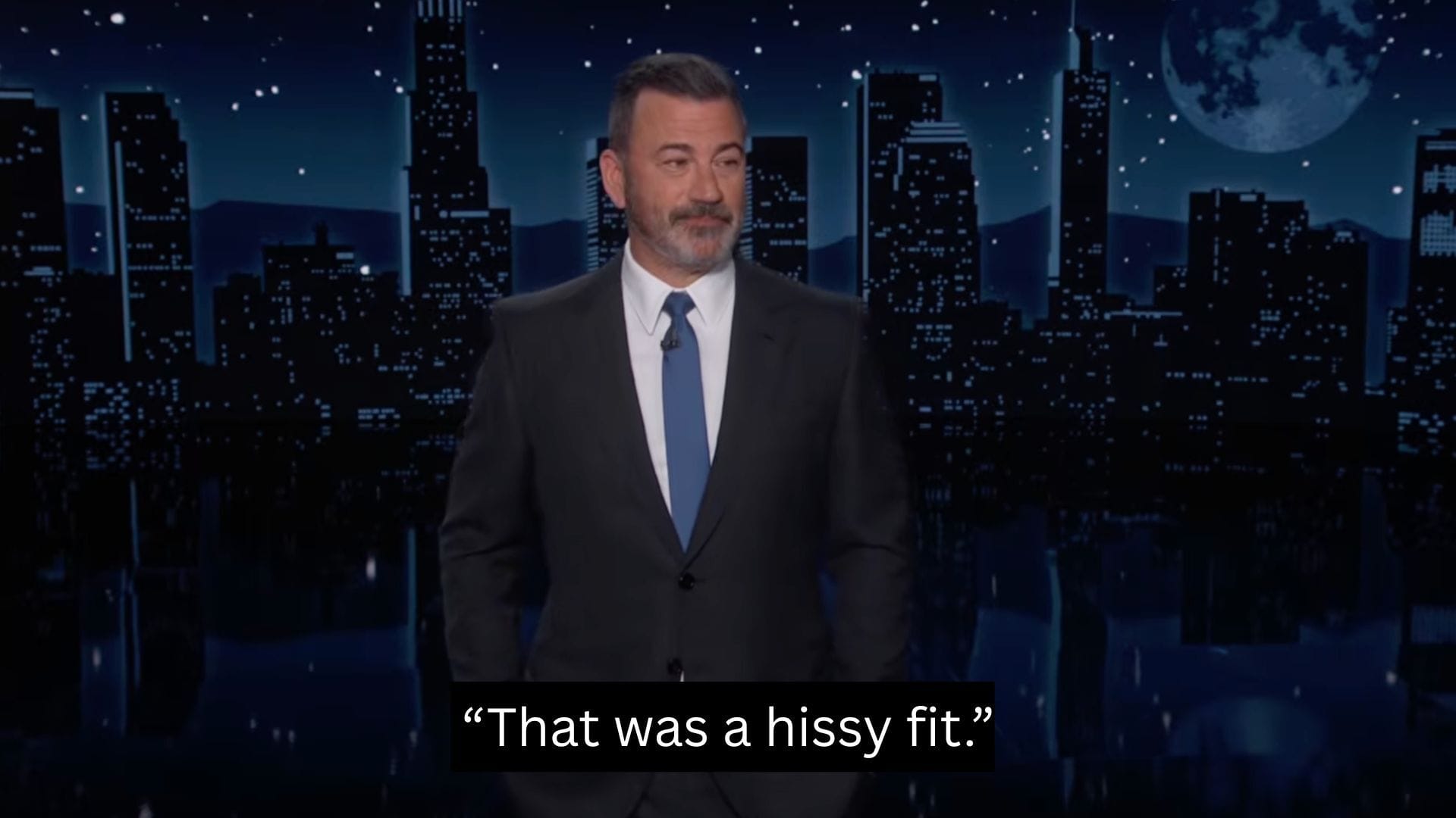 Jimmy Kimmel slams Trump for walking out on reporter mid-interview — Mashable