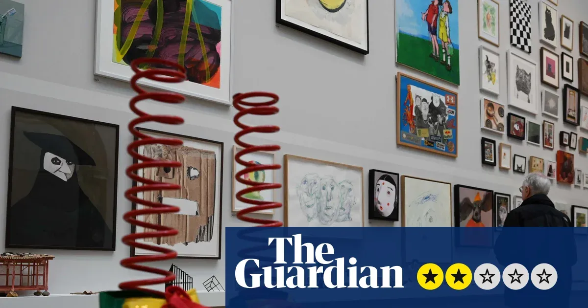 Cats, flowers and Harry Hill’s car on fire – RA Summer Exhibition review — Culture | The Guardian