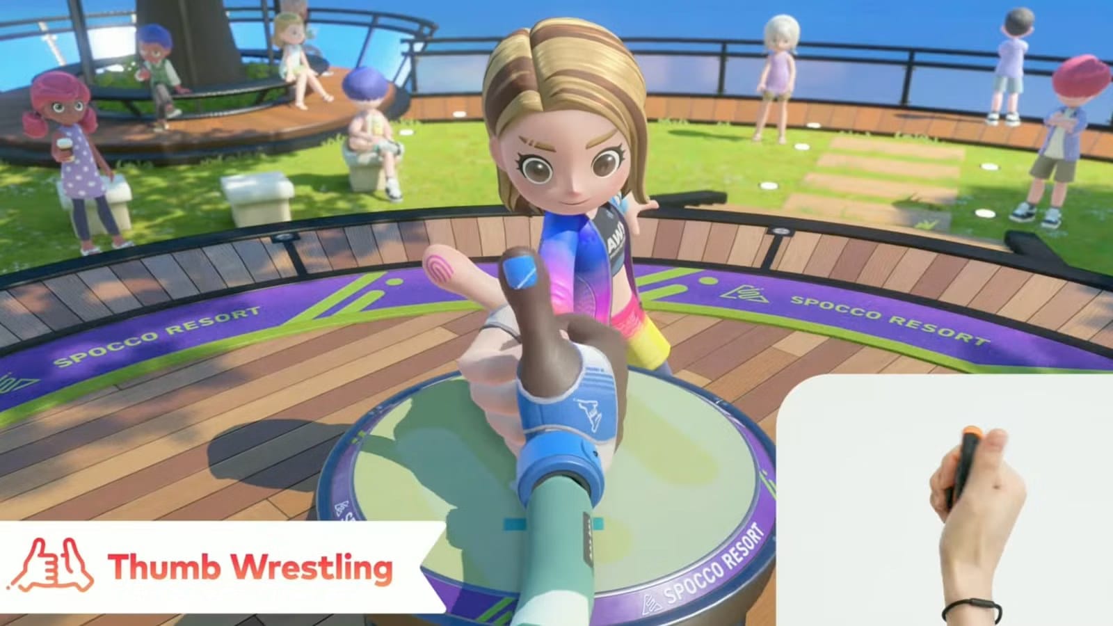Nintendo Switch Sports Resort coming to Switch 2, adds thumb wrestling — Polygon