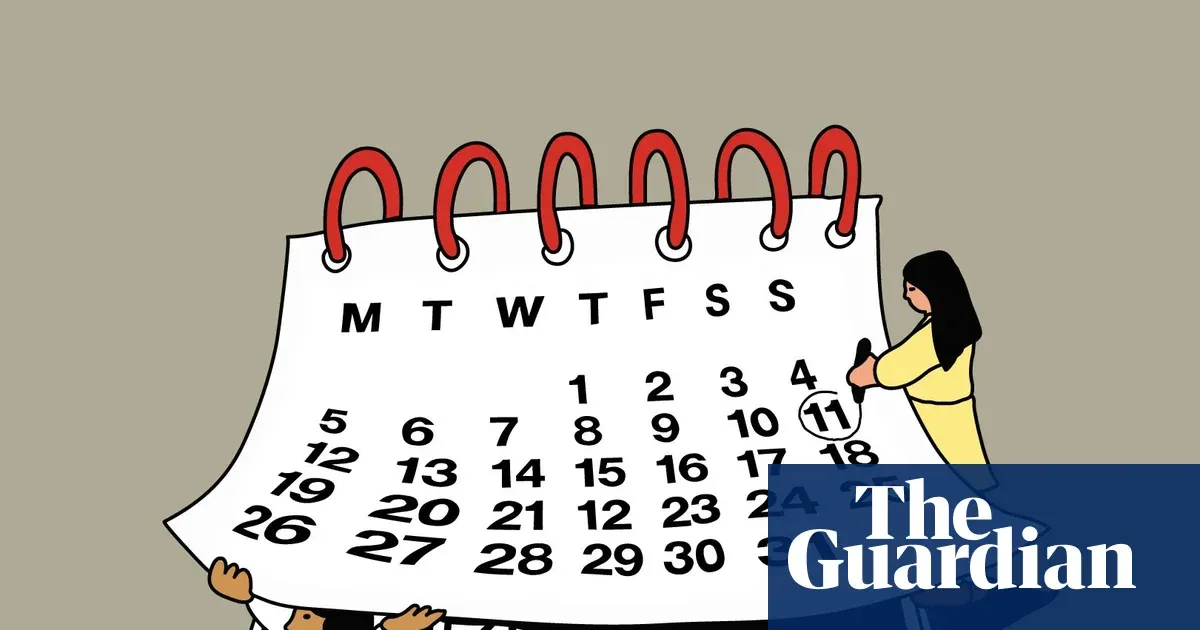 Should my girlfriend make better use of our shared calendar? — Lifestyle | The Guardian