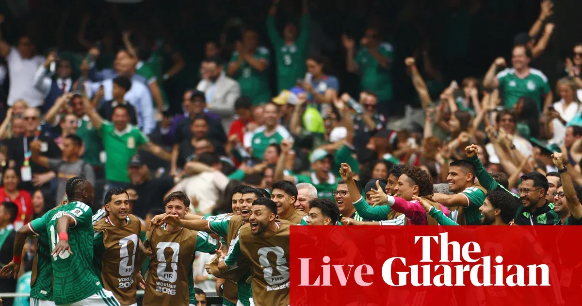 Quinones strike gives Mexico the lead as Sithole is sent off — Football | The Guardian